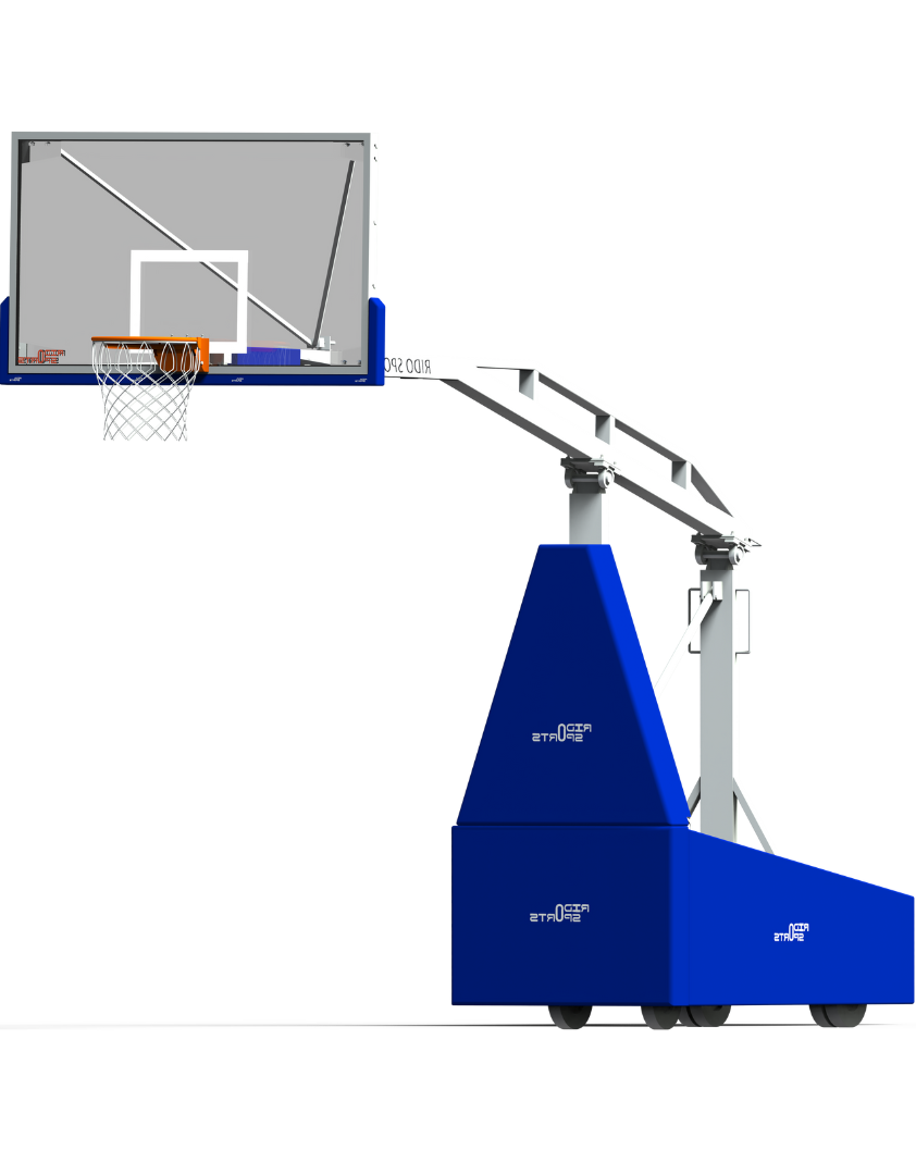 Movable Basketball Backstop Unit Image